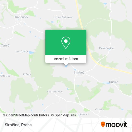 Širočina mapa