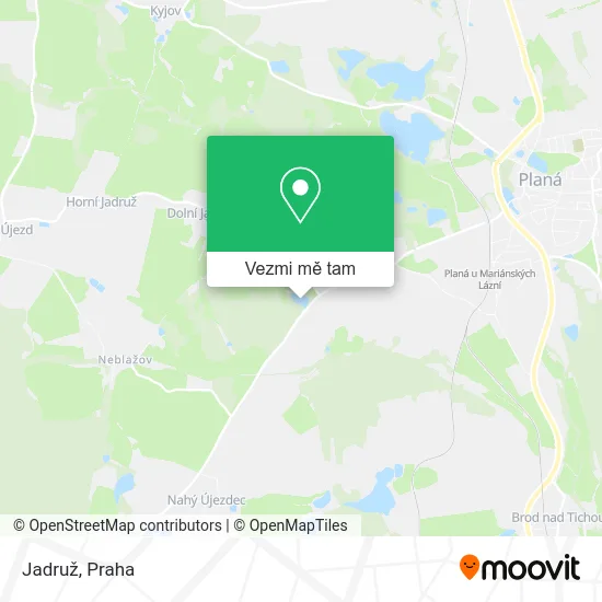 Jadruž mapa