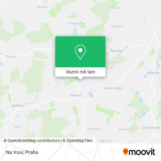 Na Vosí mapa