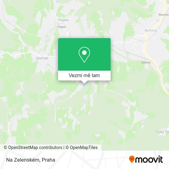 Na Zelenském mapa