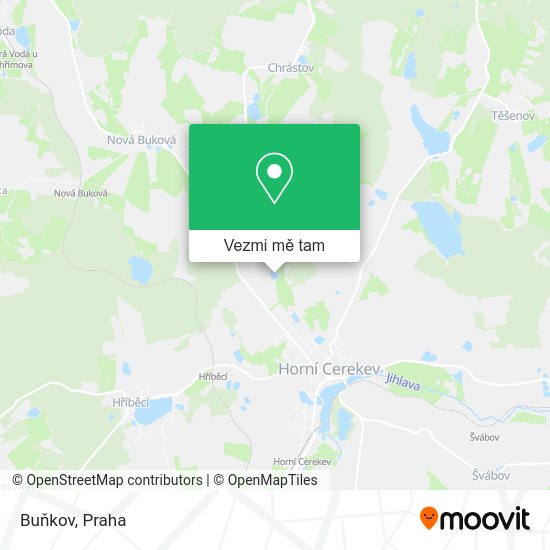 Buňkov mapa