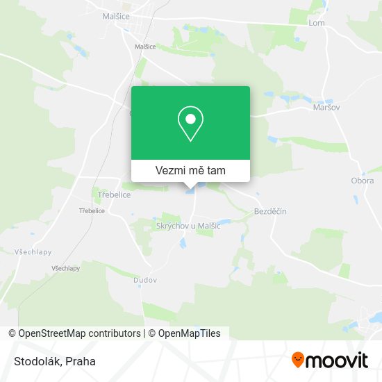 Stodolák mapa