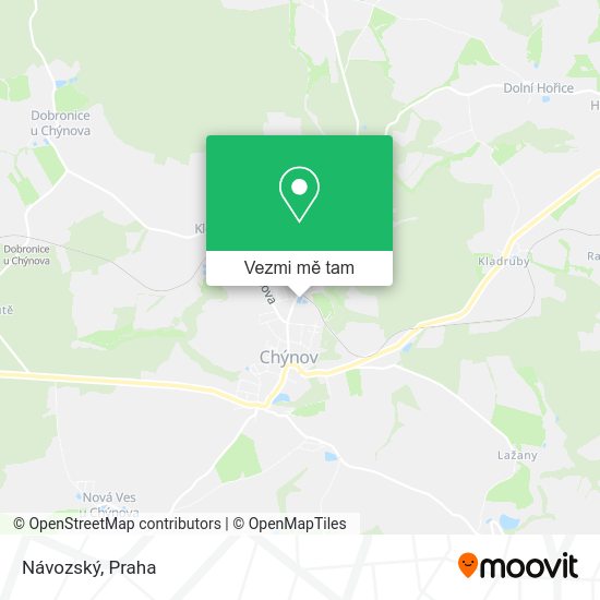 Návozský mapa