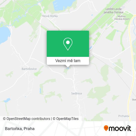 Bartoňka mapa