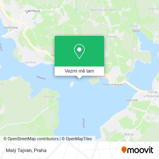 Malý Tajvan mapa