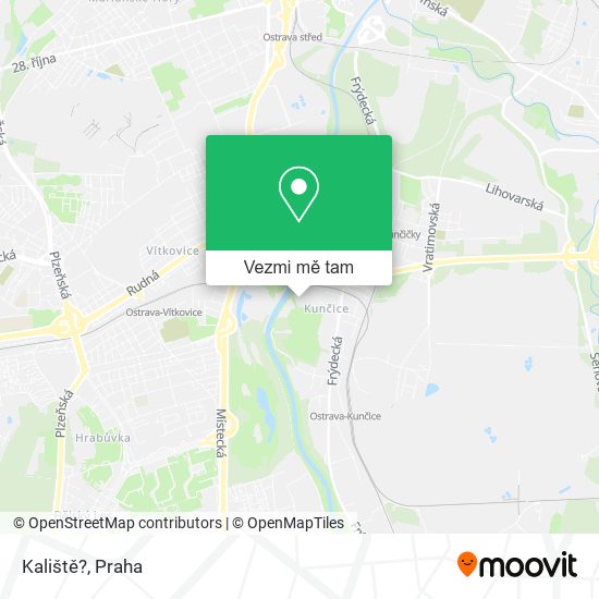 Kaliště? mapa