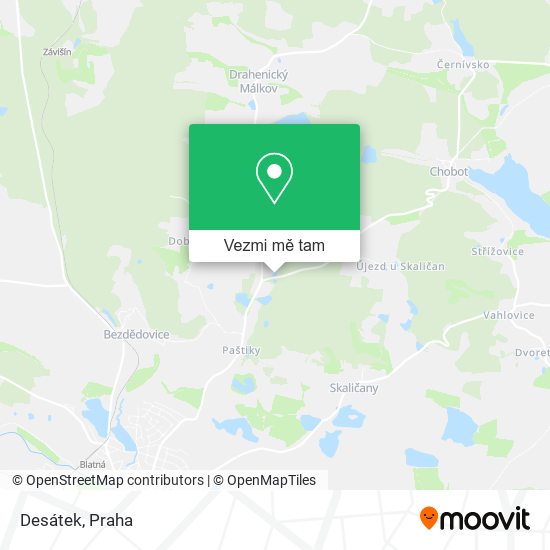 Desátek mapa