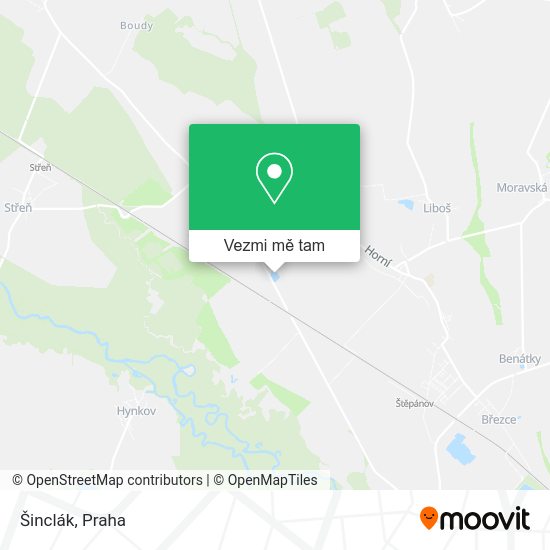 Šinclák mapa