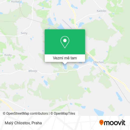 Malý Chlostov mapa