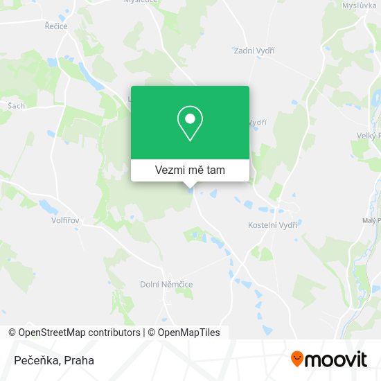 Pečeňka mapa