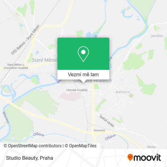 Studio Beauty mapa