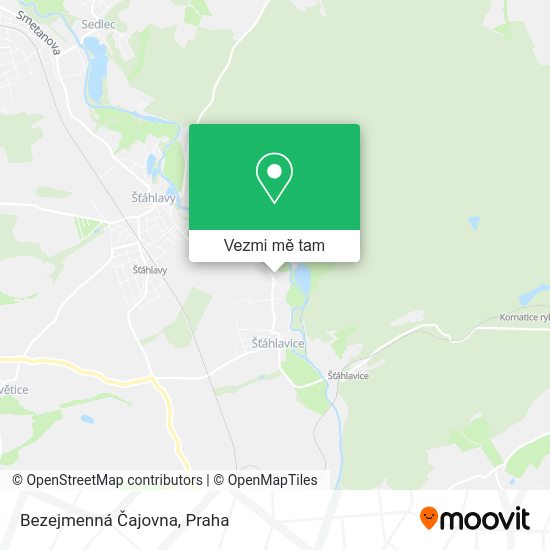 Bezejmenná Čajovna mapa