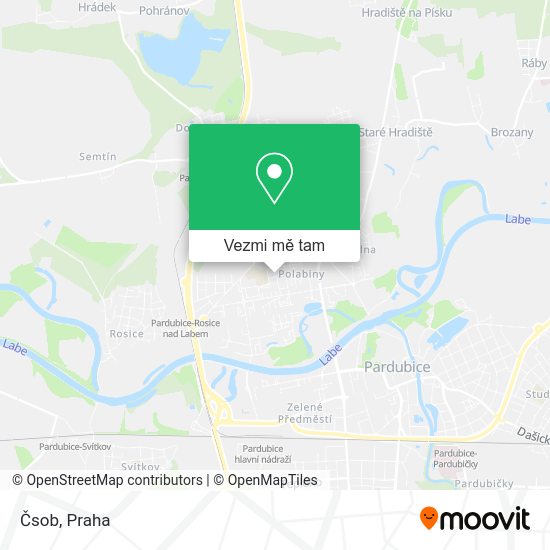 Čsob mapa