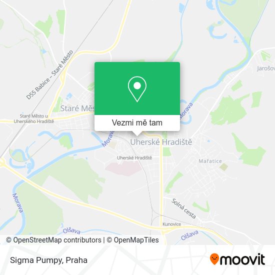 Sigma Pumpy mapa