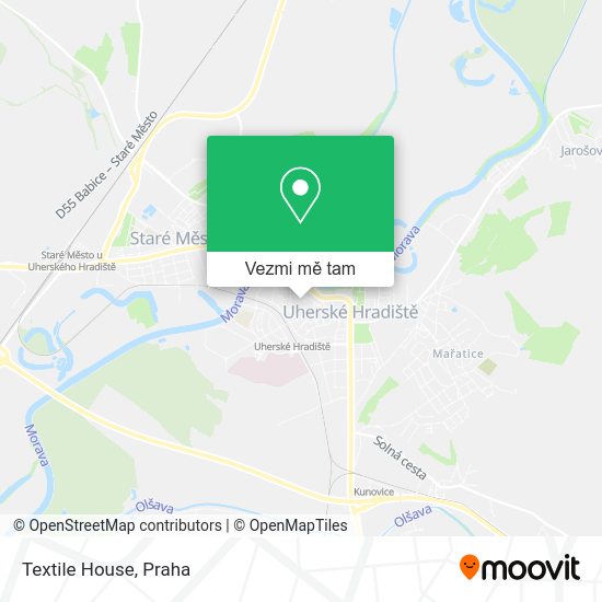 Textile House mapa