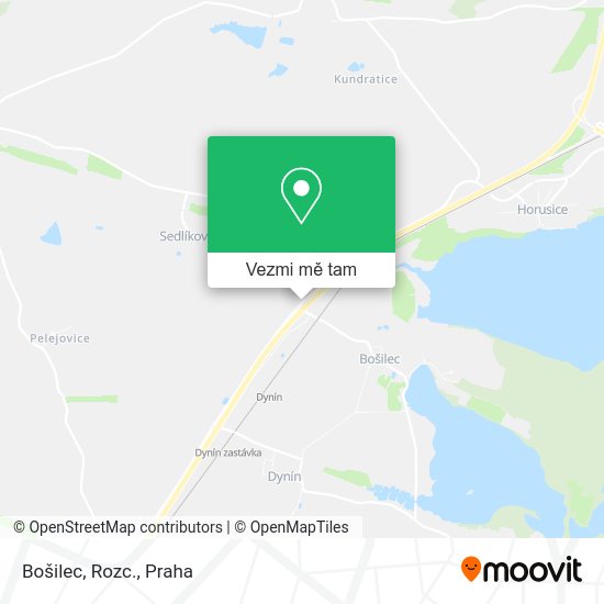 Bošilec, Rozc. mapa