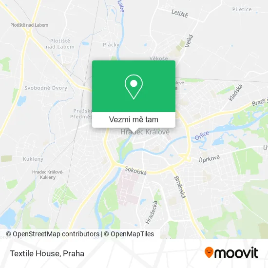 Textile House mapa