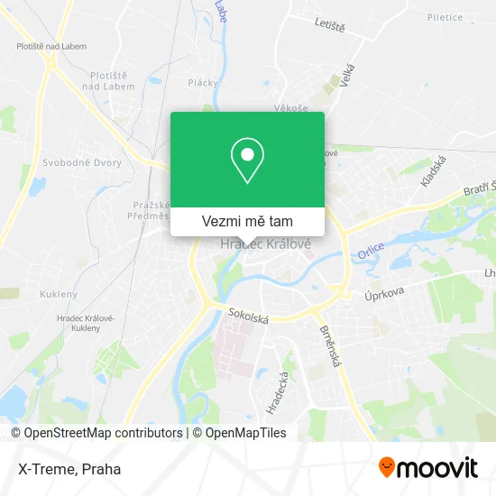X-Treme mapa