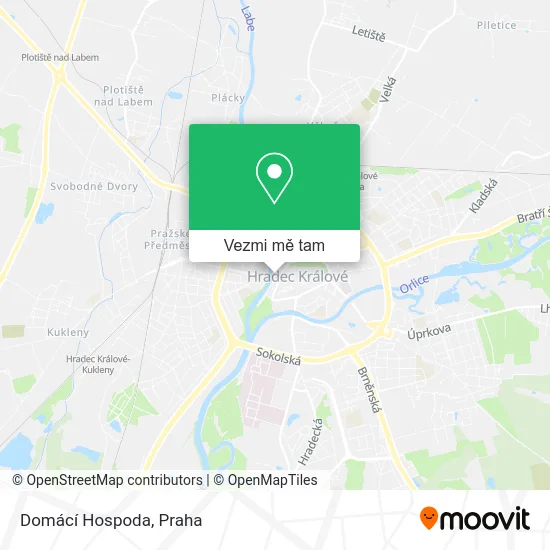 Domácí Hospoda mapa