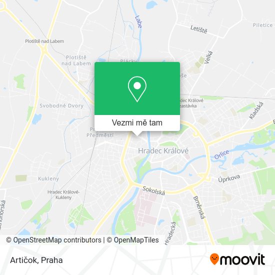 Artičok mapa