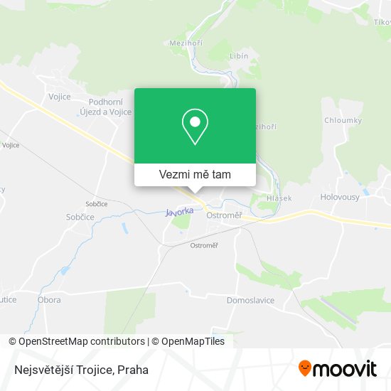 Nejsvětější Trojice mapa