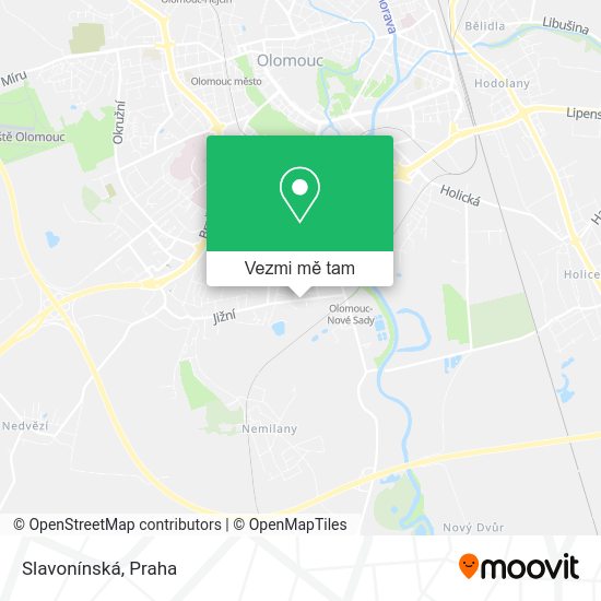 Slavonínská mapa
