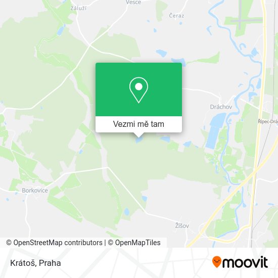 Krátoš mapa