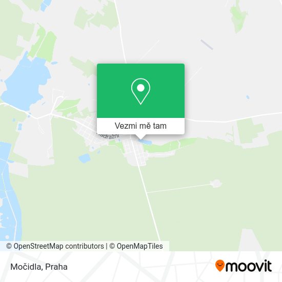 Močidla mapa