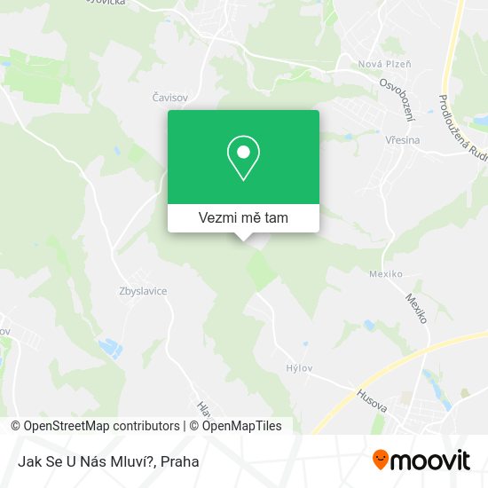 Jak Se U Nás Mluví? mapa