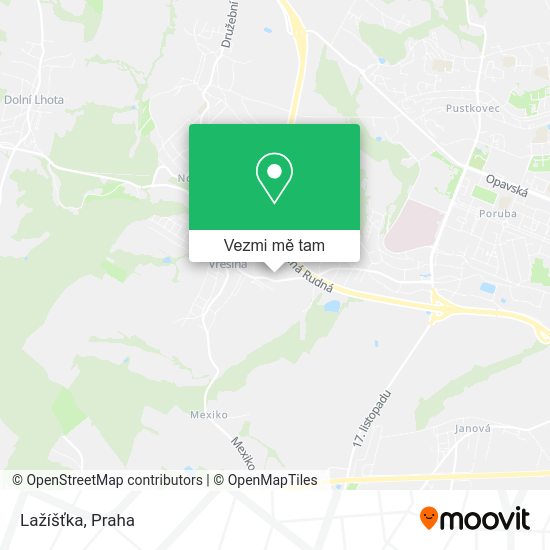 Lažíšťka mapa