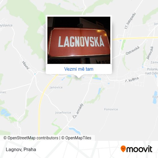 Lagnov mapa