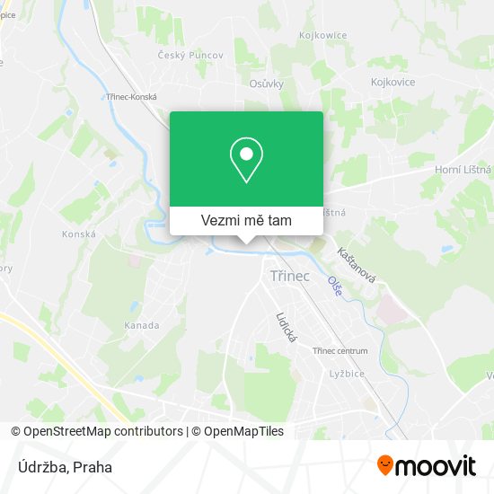Údržba mapa