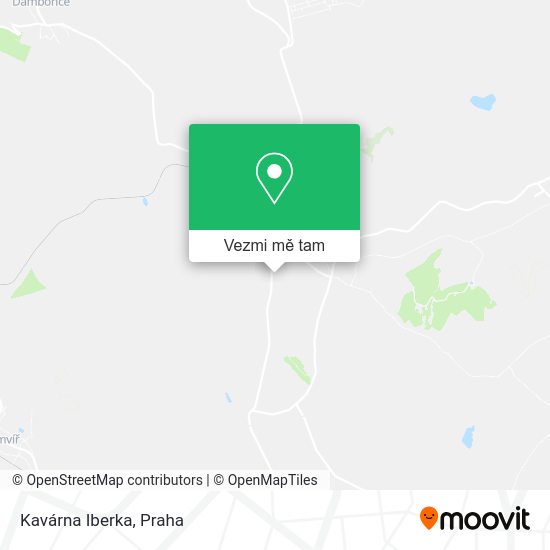 Kavárna Iberka mapa