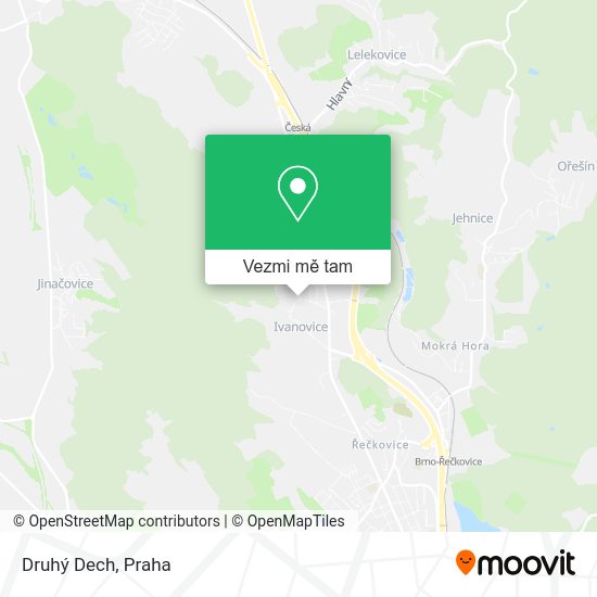 Druhý Dech mapa