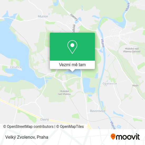Velký Zvolenov mapa