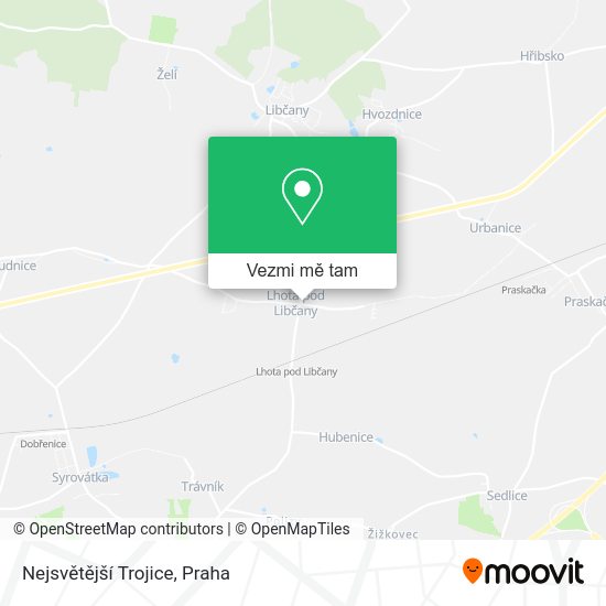Nejsvětější Trojice mapa
