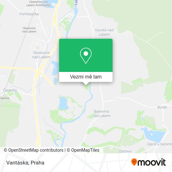 Vantáska mapa