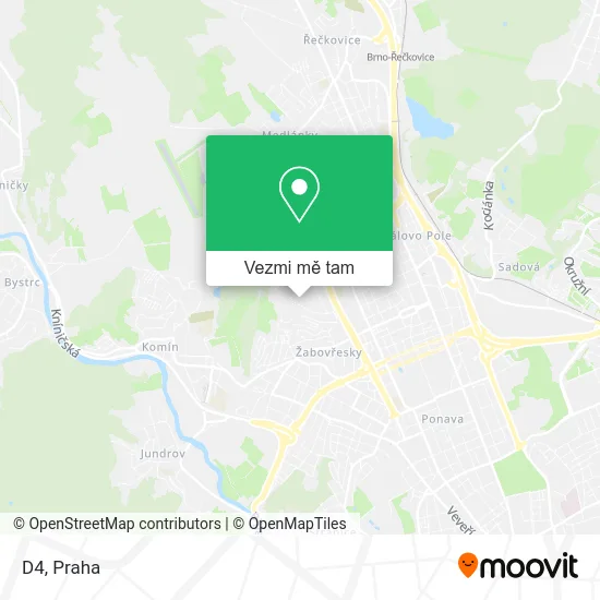 D4 mapa