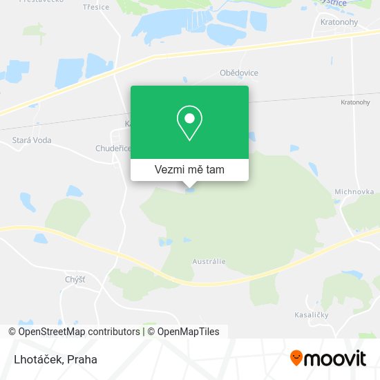 Lhotáček mapa