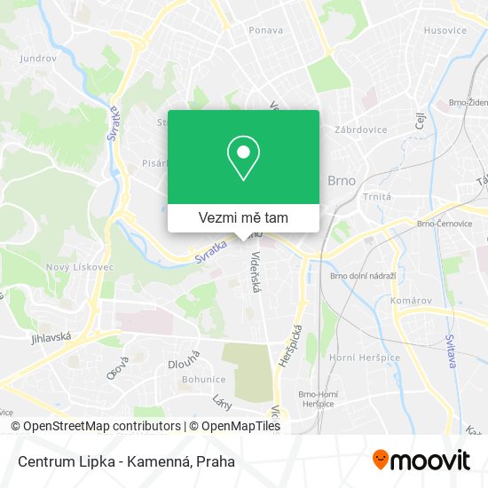 Centrum Lipka - Kamenná mapa