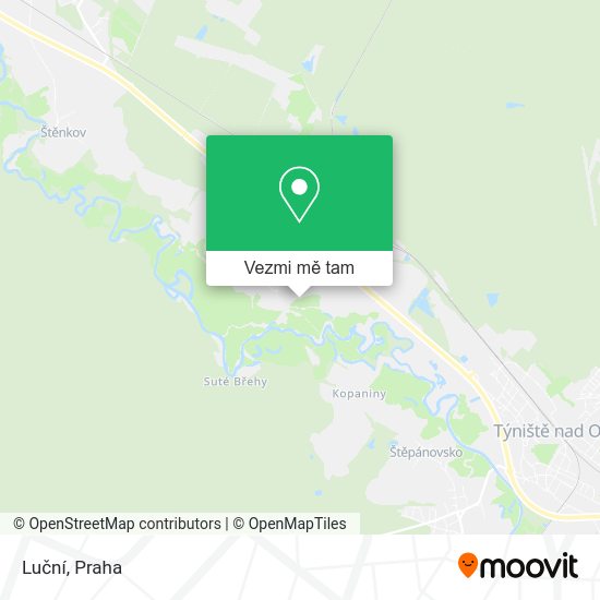Luční mapa