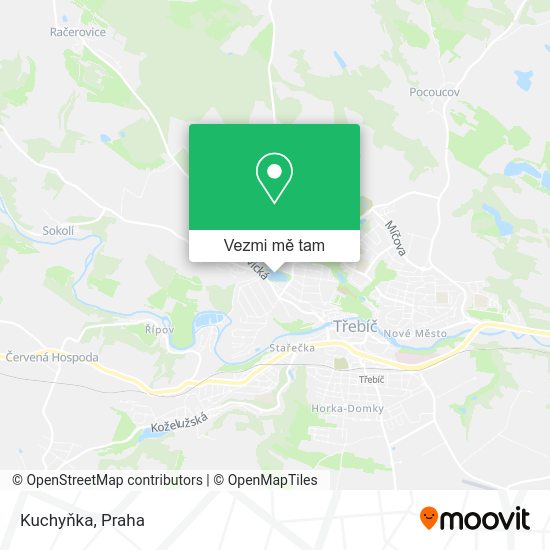 Kuchyňka mapa