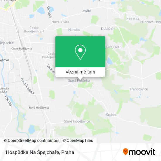 Hospůdka Na Špejchaře mapa