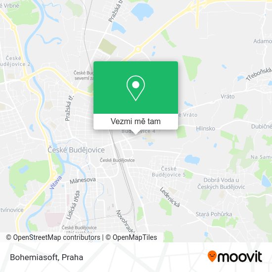 Bohemiasoft mapa