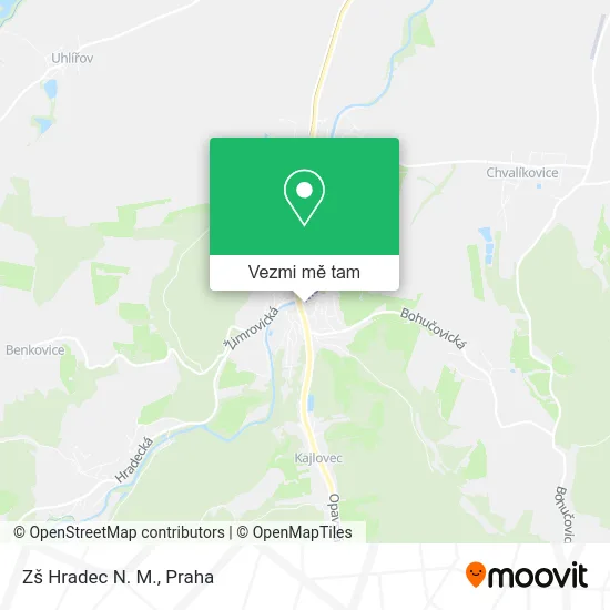 Zš Hradec N. M. mapa