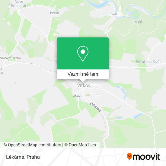 Lékárna mapa