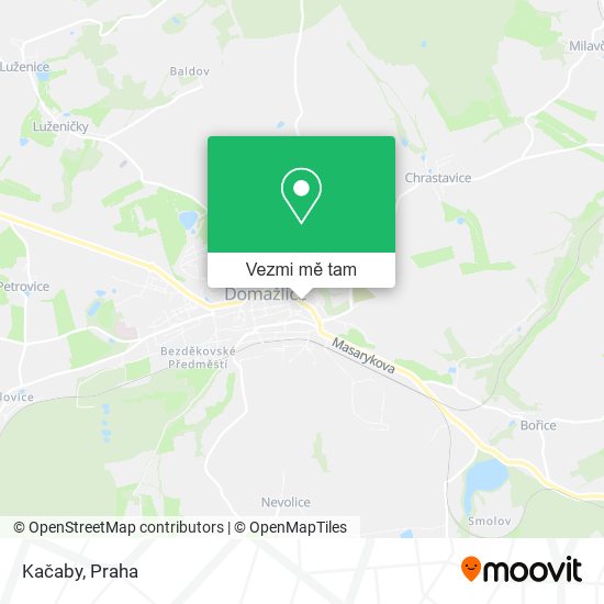 Kačaby mapa
