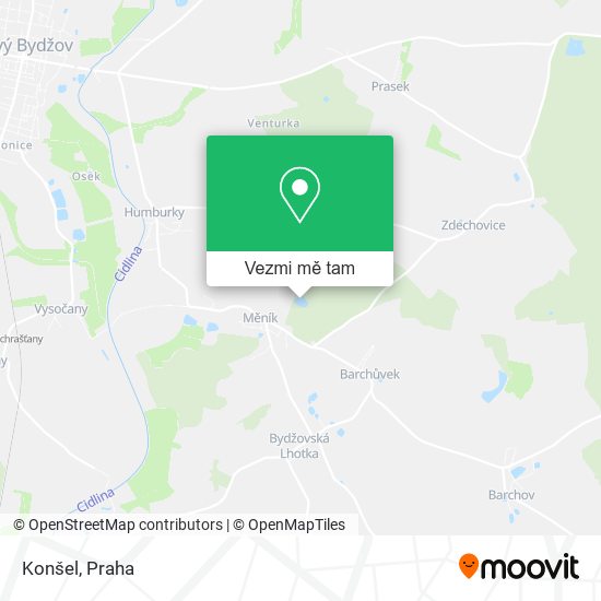 Konšel mapa