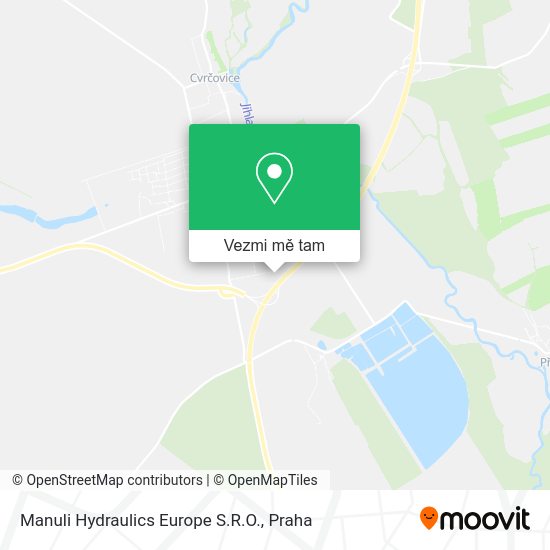 Manuli Hydraulics Europe S.R.O. mapa