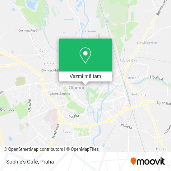 Sophie's Café mapa